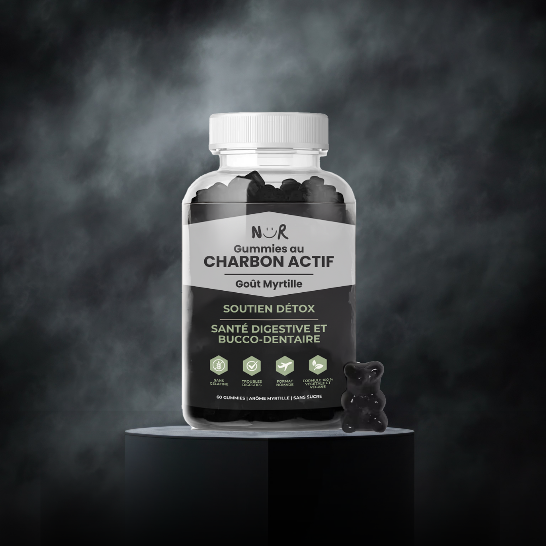 NÜR – Charbon actif de coco pour la digestion
