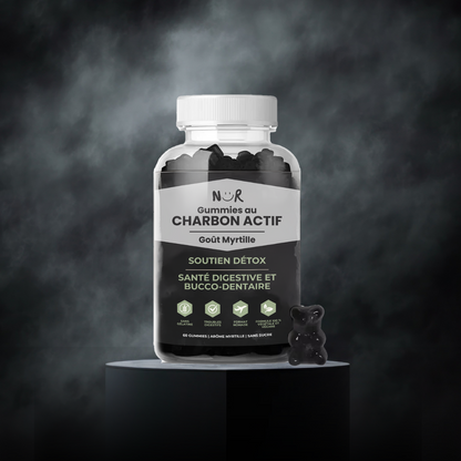 NÜR – Charbon actif de coco pour la digestion