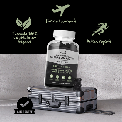 NÜR – Charbon actif de coco pour la digestion